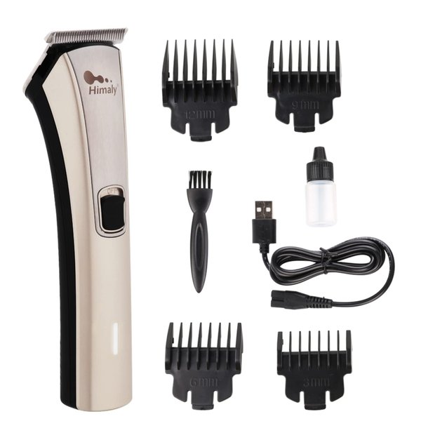himaly Professional Hair Clippers, Cordless Hair Trimmer Beard Grooming Kit with 4 Guide Combs for Men and Women