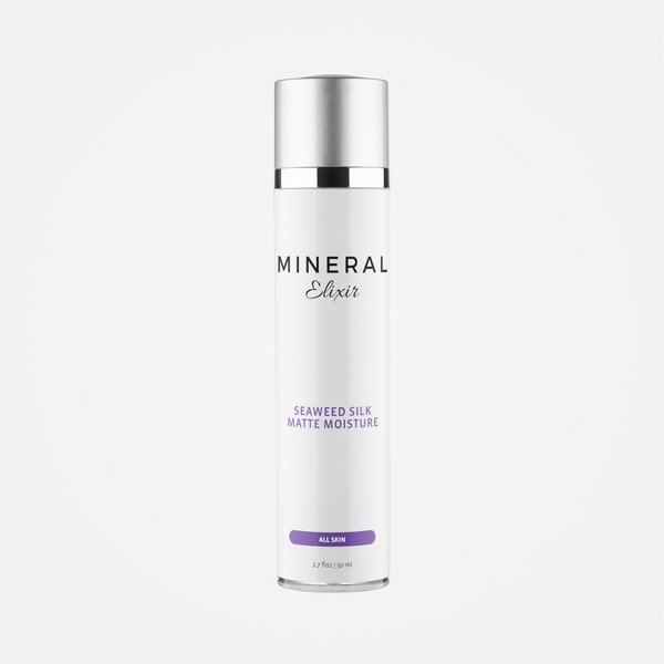 Mineral Elixir Seaweed Silk Matte Hydrating Face Moisturizer with Sun Protection
