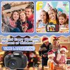 Temodu Kids Camera, Best Birthday Festival Toys Gifts for Girls Boys Age 3 4 5 6 7 8 9 10 11 12 Year Old, Digital Camera for Kids with Video, Toy Camera Toddler Camera for Girls with 32GB Card - Black