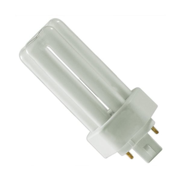 Plusrite - CFTR26W/GX24q/835 - 26 Watt CFL Light Bulb - Compact Fluorescent - 4 Pin GX24q-3 Base - 3500K -