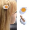 10 Pcs Funny Simulated Food Shaped Hair Clip 5 Types Cute Barrettes Non-Slip Hairpins for Women and Girls Small Hair Accessories