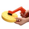 SPTA Polishing Pad Conditioning Brush, Polishing Spur Tool Set,Wool Buffing Pad Cleaning Spur Tool+ Foam Pad Brush, Car Buffing Pad Professional Cleaning Tool for Buffing Pads and Woolen Pads