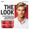 Immortal NYC Strawberry Hair Wax - 8 out of 9 Holding Ability, Max Shine - All Natural Water-Based Hair Wax for Men - No Residue, All Hair Types