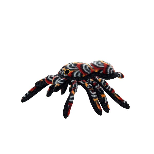 TUFFY - World's Tuffest Soft Dog Toy - Desert Tarantula - Multiple Layers. Made Durable, Strong & Tough. Interactive Play (Tug, Toss & Fetch). Machine Washable & Floats
