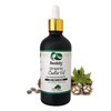 Seddy Organic Castor Oil - 100% Pure - Cold Pressed | Hexane-Free | Premium Grade Oil for Hair Growth, Scalp, Eyelashes, Eyebrows, Skin, & Nails | Glass Bottle- Hair Treatment Oil - 3.4 Fl. Oz