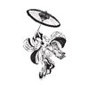 Japanese Geisha Dress Dancer Vinyl Wall Art Decal Sticker. 21in X 34in. #307s