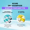 Acure Dry Shampoo - Brunette to Dark Hair, Powder Care to Refresh Treated Color Tinted Hair & Extend Cleansing with Cocoa & Rosemary Formula - 100% Vegan - 1.7 Oz Travel Pack Size