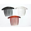 3 PCS FRENCH TWIST HAIR COMB CLASSIC COLER MIX 7 TOOTH IT DELUXE.