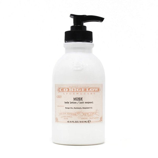 C.O. Bigelow Iconic Collection Musk Body Lotion, 10.5 fl oz