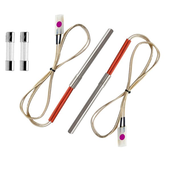 Replacement Hot Rod Ignitor Kit for Traeger Wood Pellet Grills,with 2 Sets of Hot Rod Igniter, 2 Fuses…