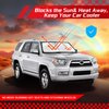 ARISMOTOR Windshield Sun Shade for Toyota 4Runner 2010-2024, Custom Fit Foldable Front Window Sunshade Sun Visor Protector, Block UV Rays Keep Your Car Cooler
