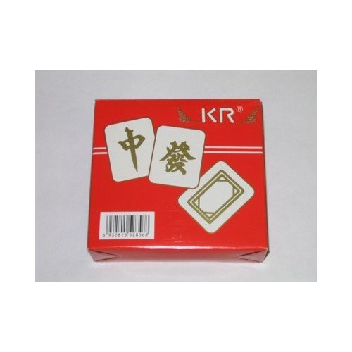 Chinese Traditional Mahjong Mah Jong Jongg Travel Playing Cards