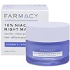 Farmacy 10% Niacinamide Facial Mask - Smoothing & Hydrating Skin Care Face Mask - Panthenol & Niacinamide Cream - Overnight Face Mask