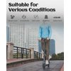 GLDYTIMES 8.5 Inch Scooter Tires, 50/75-6.1 Solid Tire for Hover 1 Journey Jive Pioneer Gotrax GXL V2 XR AOVOPRO ES80 Razor c25 iScooter i9s, 8 1/2 Honeycomb Kick Scooter Front Rear Replacement Wheels