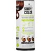 Schwarzkopf Simply Color Hair Color 6.68 Hazelnut Brown, 1 Application - Permanent Hair Dye for Healthy Looking Hair without Ammonia or Silicone, Dermatologist Tested, No PPD & PTD