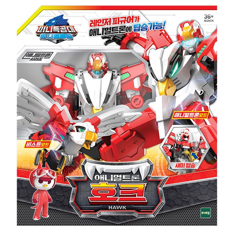 Miniforce Mini Force Animal Tron Animaltron Series Hawk Sammy ...