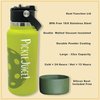 Maui Pickleball Co.™ Pickleball Water Bottle 32oz Insulated Stainless Steel Bottle, Funny Pickleball Gift, PickleBall Accessories Sip/Straw Lid, Unique Pickleball Team Bottle