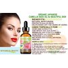 Botanical Beauty Japanese ORGANIC CAMELLIA Seed Oil. 100% Pure Natural Undiluted Refined Cold Pressed Carrier Oil to revitalize and rejuvenate the hair, skin and nails. 4 Fl. oz 120 ml