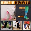 Doc Miller Open Toe Compression Socks, 20-30mmHg, Toeless Socks, Support Circulation, Shin Splints, Post Op, Medical Grade, Knee High, Dress Compression Socks for Men & Women, 1 Pair, Small Size