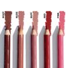 FITGLOW Beauty - Natural Lip Liner Pencil With Blending Brush | Vegan, Woman-Owned Clean Beauty (Root)