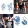 Temporary Tattoos for Men Women Teens and Kids,Semi Permanent Tattoo,Waterproof 2 Weeks Tattoo Stickers, Realistic Fake Tattoo That Look Real and Last Long