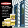 Abatron WoodEpox Kit - 12 oz - 2-Part Structural Epoxy Adhesive Filler - Wood Filler Putty