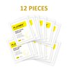 Polynew Manuka Honey Gauze Dressing, 2"x2"-12 Individual Package, Manuka Honey Wound Care Gauze for Ulcers, Bedsore, Burns, Abrasions and Cuts for Wound Healing Dressing