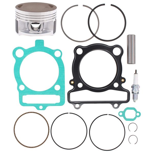 MOTOKU Piston Ring Gasket Kit for Yamaha YFM 350 Warrior Grizzly Raptor Bruin Wolverine Moto-4 350 YFM350
