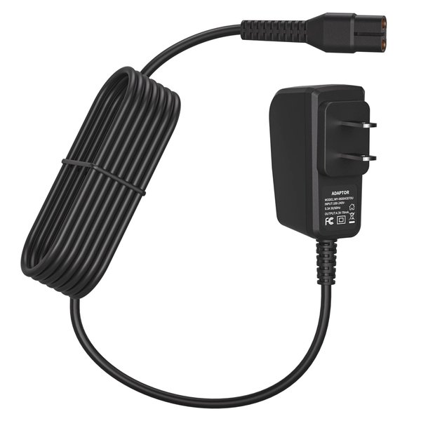 Auspow 4.3V for Philips One Blade Charger, Replacement Philips Norelco Oneblade QP2520 A00390 Charging Cord, Trimmer Electric Shaver Power Supply Cord (4.3V 70mA Power Cord)