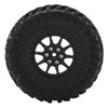 FastUU RC Car Tires Wheel, Wear Resistance Antislip RC Car Rubber Tires Excellent for WPL B14 B24 C14 C24 for MN D90 D91 D96 D99(R789BL Black)