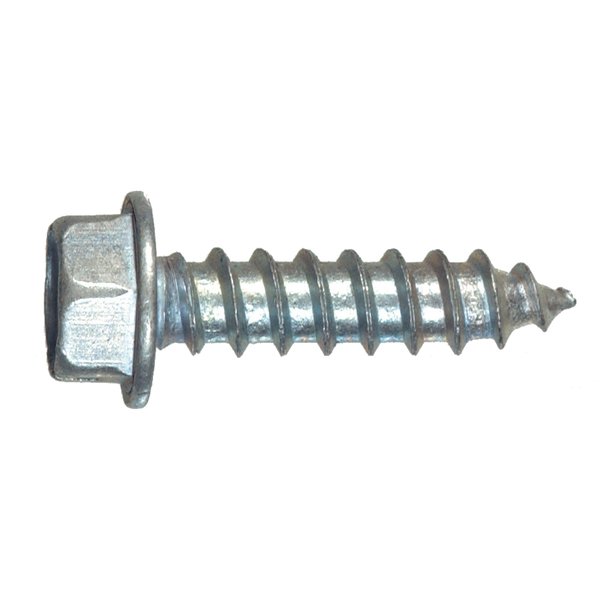 Hillman 35107 Hex Washer Head Sheet Metal Screw (#10 x 3/4") - 75 Pack