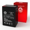 AJC Battery Compatible with Portalac PE6V4.5F1 6V 4.5Ah UPS Battery