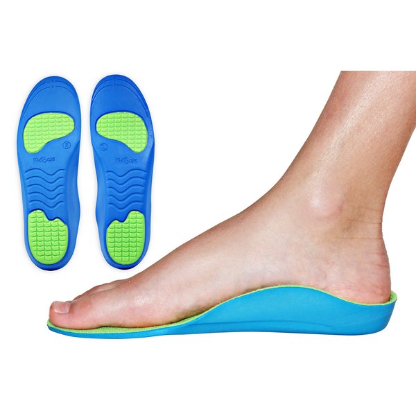 Neon Fix Premium Grade Orthotic Insole by KidSole, (24 CM) Kids Size 4-6