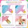 Hi Five Birthday Party Decorations for Girls, 5th Birthday Decorations Happy Birthday Backdrop Pastel Balloons Garland Arch Kit Iridescent Hi Five Number 5 Foil Balloon for Girl Birthday Party