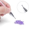 Diamond Painting Pen Nail Rhinestone Picker Dotting No Wax Pencil Dual-ended Gems Crystal Beads Handle Manicure Nail Art DIY 5D Diamond Art Painting Accessories Decoration Tool (Blue)