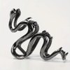 Halloween Hair Claw Clips Hair Claw for Women 1Pcs Snake Hair Claw Clips for Thick Hair Black Hair Clips Hair Clips Metal Hair Clips Black Snake Designs Halloween Clips Cute Hair Clips Accessories