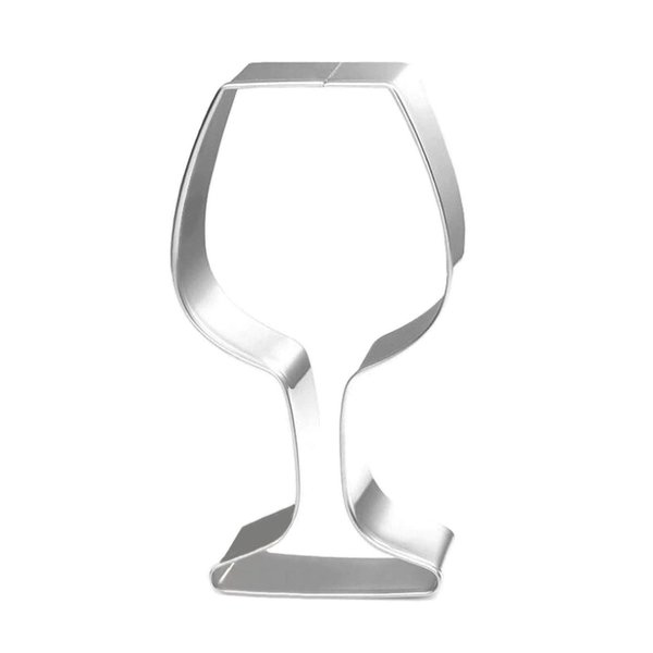 WJSYSHOP Mini Goblet Wine Glass Cookie Cutter