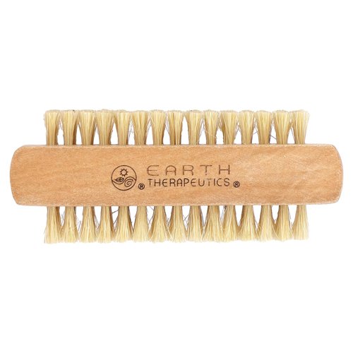 Earth Therapeutics Genuine Bristle Nail Brush 1 Ea 3.5" L x 1.5" W