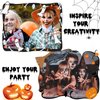 Halloween Family Makeup Kit, All-in-one Easy On & Easy Off set for Halloween Party Supplies, Halloween Cosplay, Face Paint & Body Paint, Halloween Costume Makeup, Zombie Cosplay