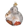 Old World Christmas Ornaments: Wildlife Animals Glass Blown Ornaments for Christmas Tree, Hungry Squirrel