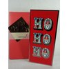 Ho Ho Ho Christmas Holiday Cards with Envelopes - Set of 16