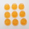 Needlehouse 1000pcs Tattoo Ink Caps Professional Tattoo Ink Cups With Base, Caps Plastic Pigment Cups Caps Tattoo Supplies (13 * 11mm)
