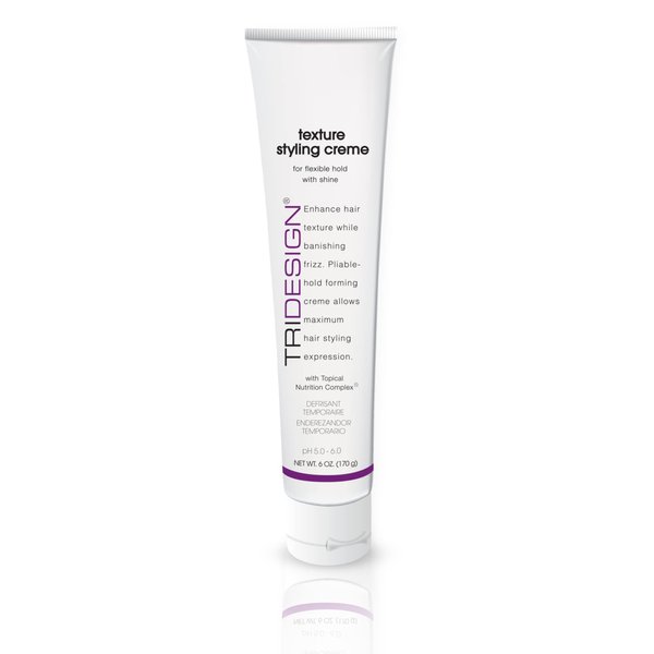 TRIDESIGN Texture Styling Creme with Topical Nutrition Complex - Hair Styling Products for Men and Women, Scented Smoothing Cream for Hair, Anti Frizz hair Products 6oz/199g Tube