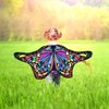 9 Pieces Kids Butterfly Costume Fairy Butterfly Wings Masquerade Masks Halloween Girls Dress Up Pretend Play (Classic Series)