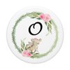 Cell Phone Pop Out Holder,Cute Koala Bear Flower Letter O PopSockets Grip and Stand for Phones and Tablets
