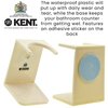 Kent VSB6 1.5" Water Resistant Mock Ivory Shaving Brush Stand - For Kent BK2 and BK4 Natural Shaving Brush Air Drying Base