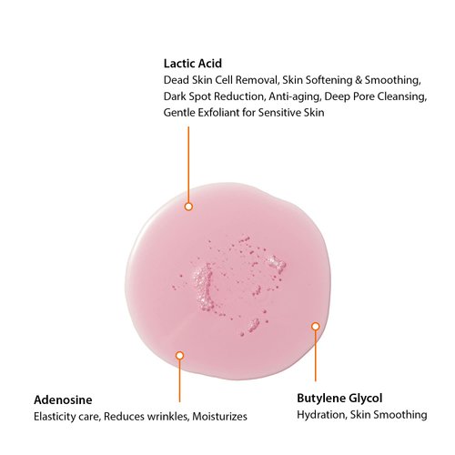 Blithe best face wash,morning face wash Patting Splash Mask Exfoliating Face Wash Rejuvenating Purple Berry - Facial Exfoliator with Lactic Acid for Blemished Mature Skin, Korean Beauty Elasticity & Firming 2.3 Fl Oz