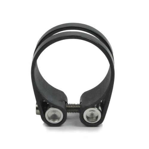 OMNI Racer Worlds LIGHTEST Race-Lite Carbon Titanium Seatpost Clamp 31.8 or 34.9mm (31.8mm Matte Finish)