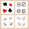 Poker Nail Charms (2 Boxes) Charms for Nails Design for Acrylic Nails Dice Nail Art Nail Jewels for Nail Art Nail Supplies