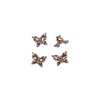 Scunci Elite Mini Butterfly Jaw Clip, 4-Pieces